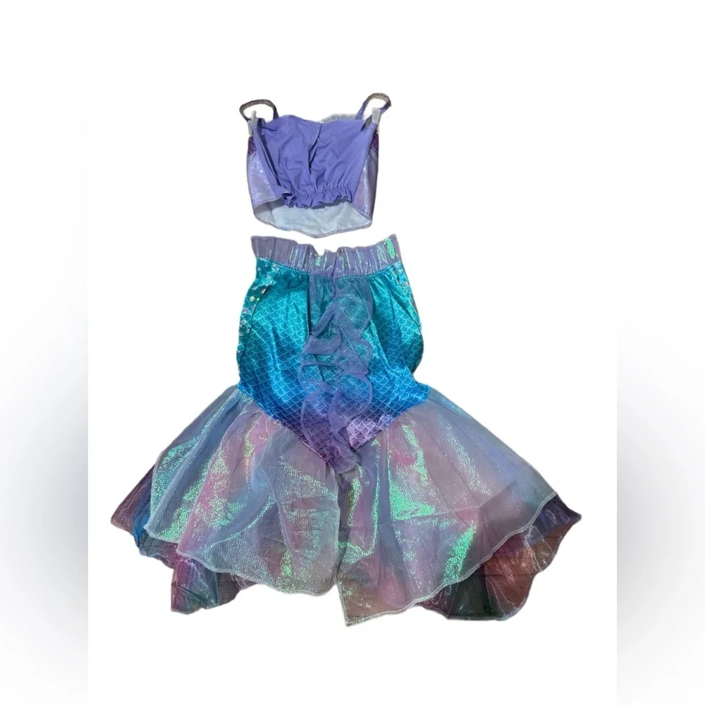 Disney The Little Mermaid Ariel's 2 Piece Mermaid Halloween Costume